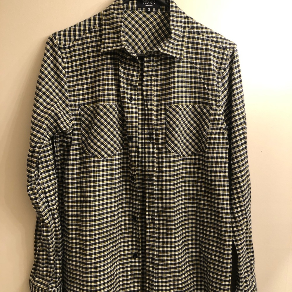 BooHooMAN long sleeve button down